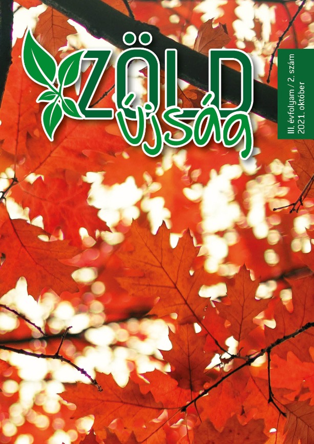 Zöld újság 2021 Október III. évfolyam / 2. szám