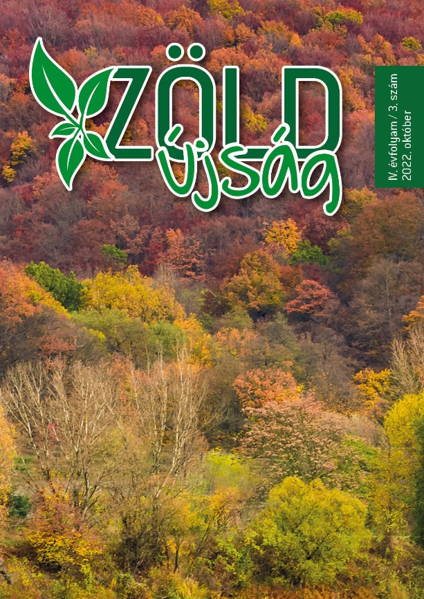 Zöld újság 2022 Október IV. évfolyam / 3. szám